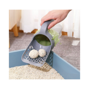 Recogedor de Residuos con Dispensador de Bolsas para Gatos
