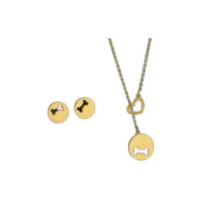 collar y aretes